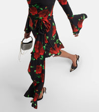 Magda Butrym Floral ruched minidress
