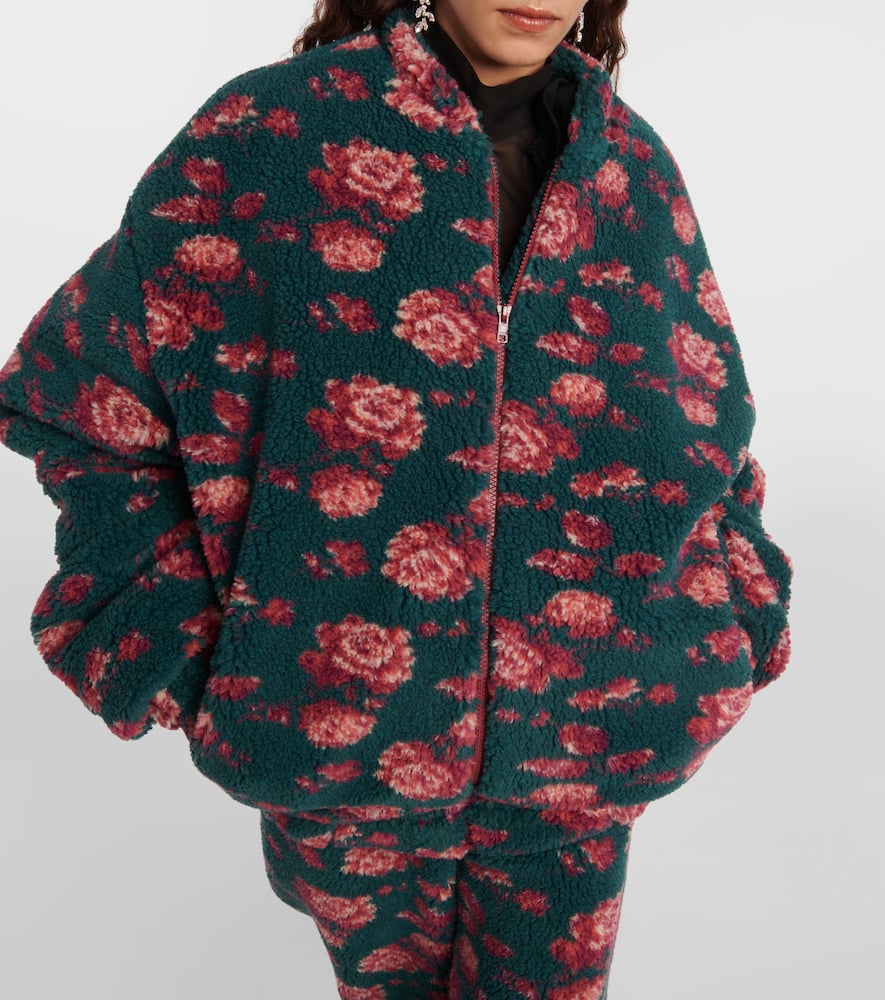 Magda Butrym Floral teddy jacket