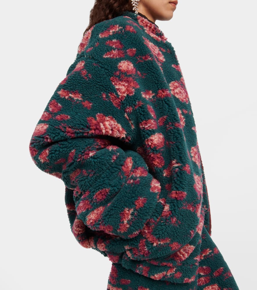 Magda Butrym Floral teddy jacket