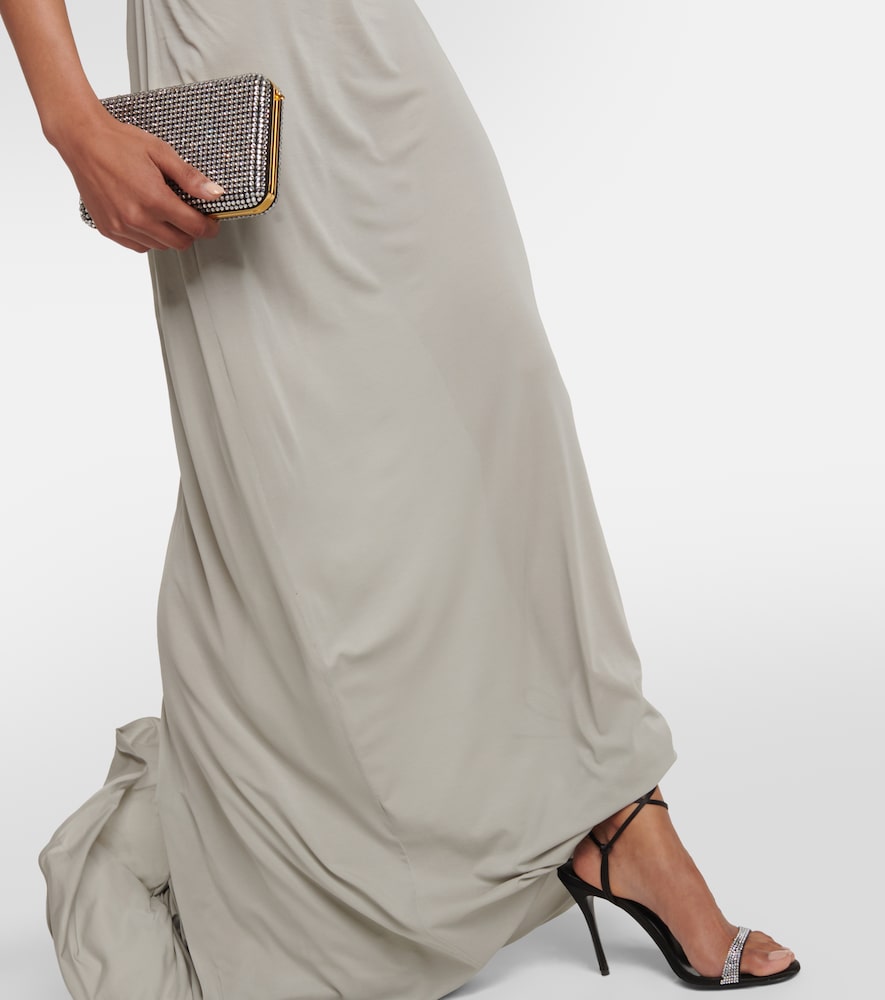 Magda Butrym Gathered jersey maxi dress