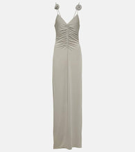 Magda Butrym Gathered jersey maxi dress