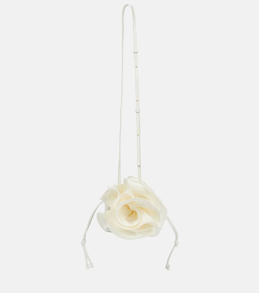 Magda Butrym Gathered satin shoulder bag