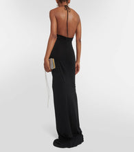 Magda Butrym Halterneck jersey gown