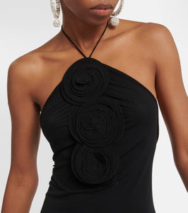 Magda Butrym Halterneck jersey gown