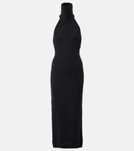 Magda Butrym Halterneck mohair-blend maxi dress