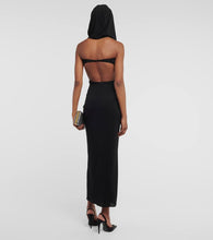Magda Butrym Hooded cutout midi dress