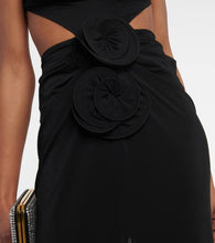 Magda Butrym Hooded cutout midi dress