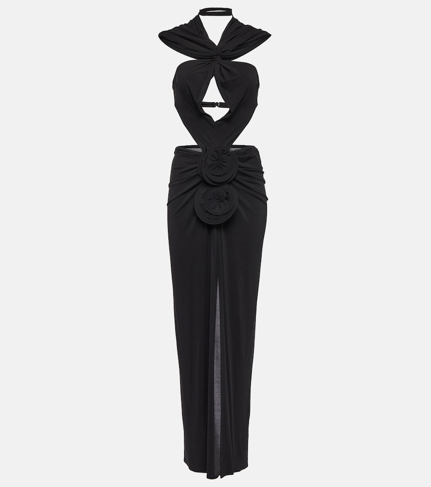 Magda Butrym Hooded cutout midi dress. Magda Butrym 连帽镂空中长连衣裙