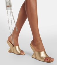 Magda Butrym Inverted Wedge leather mules