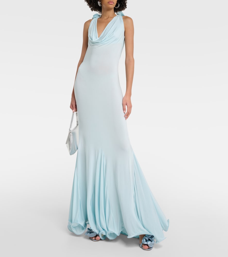Magda Butrym Jersey slip dress