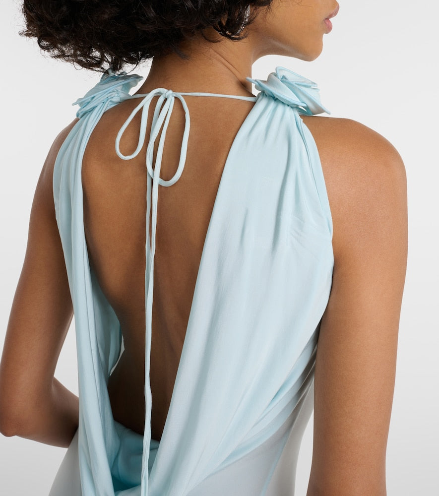 Magda Butrym Jersey slip dress