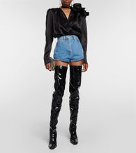 Magda Butrym Latex over-the-knee boots