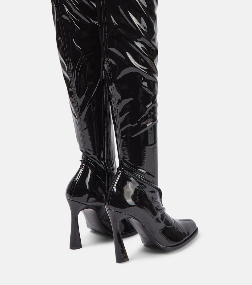 Magda Butrym Latex over-the-knee boots