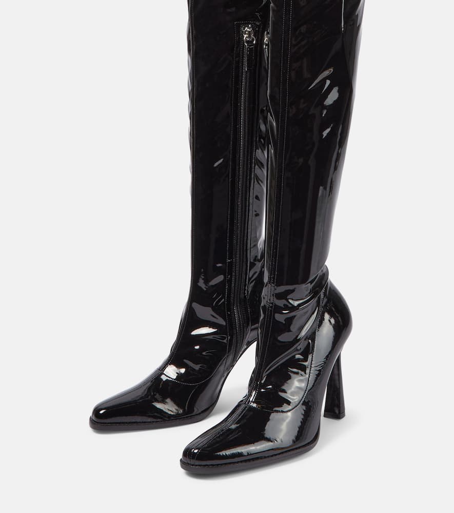 Magda Butrym Latex over-the-knee boots