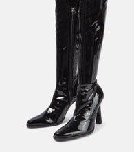 Magda Butrym Latex over-the-knee boots