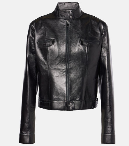 Magda Butrym Leather biker jacket