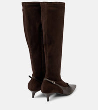 Magda Butrym Leather slingback pumps with socks