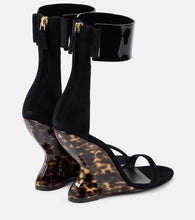 Magda Butrym Leather wedge sandals