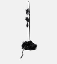 Magda Butrym Magda Small floral-appliqu√É¬© silk bucket bag