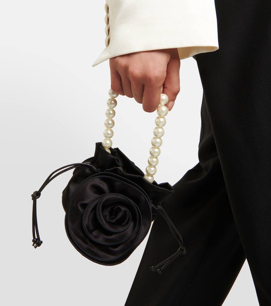 Magda Butrym Magda Small satin tote bag