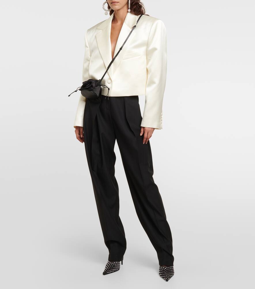 Magda Butrym Magda Small satin tote bag