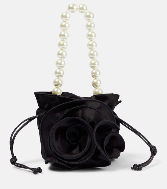 Magda Butrym Magda Small satin tote bag. Shop Magda Butrym Shoulder Bags for women now.