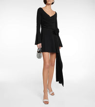 Magda Butrym Off-shoulder bell-sleeve minidress