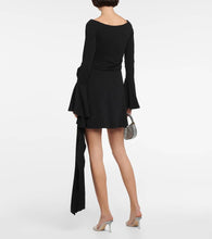 Magda Butrym Off-shoulder bell-sleeve minidress