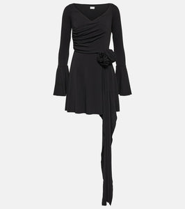 Magda Butrym Off-shoulder bell-sleeve minidress