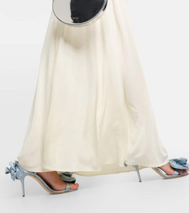 Magda Butrym Off-shoulder gathered maxi dress