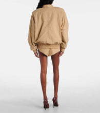 Magda Butrym Oversized cotton-blend bomber jacket