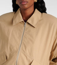 Magda Butrym Oversized cotton-blend bomber jacket