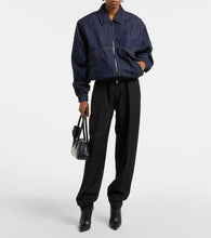 Magda Butrym Oversized denim bomber jacket
