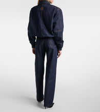 Magda Butrym Oversized denim bomber jacket