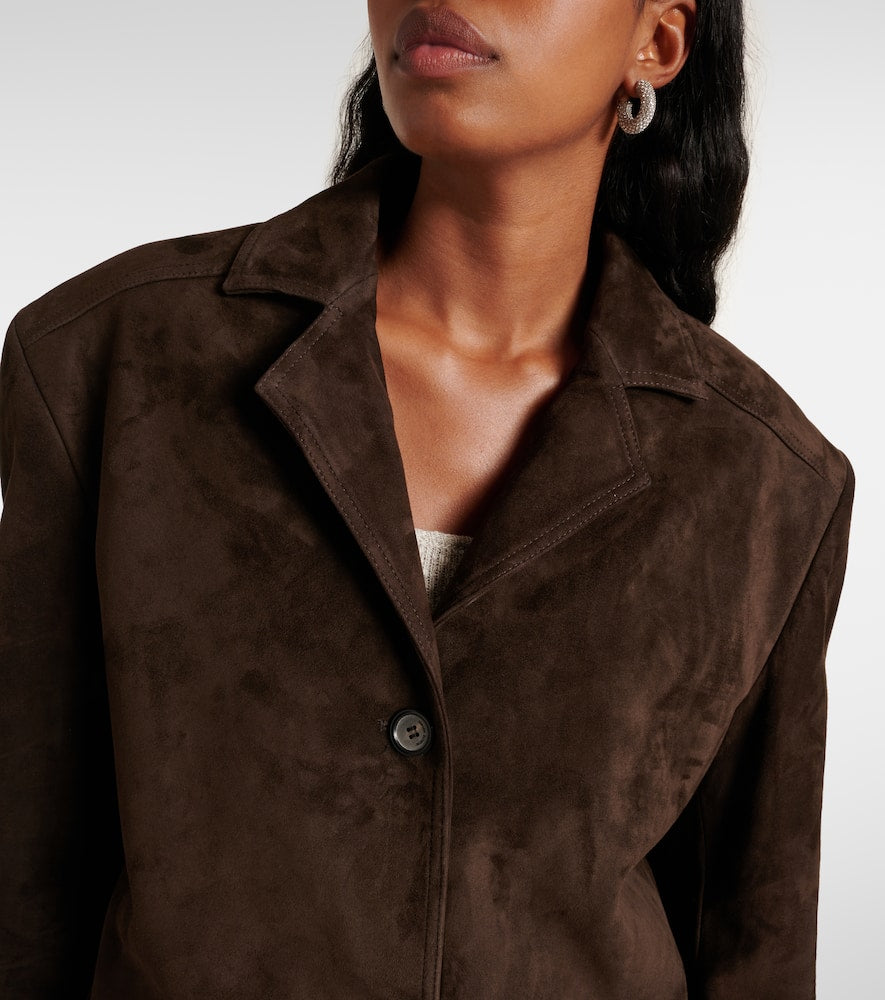 Magda Butrym Oversized suede jacket
