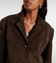 Magda Butrym Oversized suede jacket