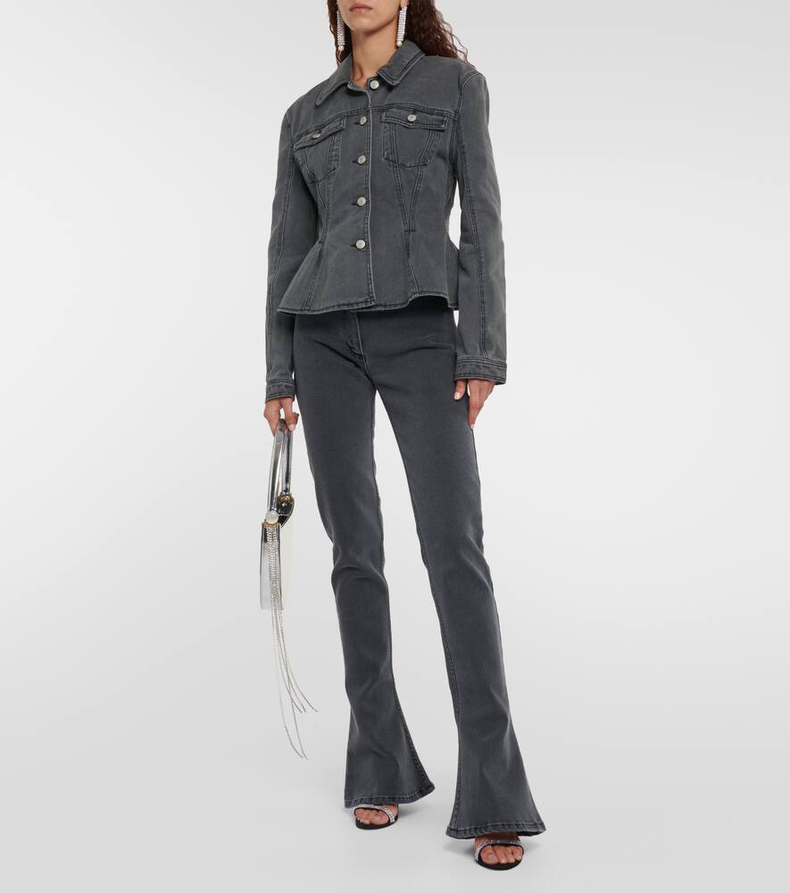 Magda Butrym Peplum denim jacket