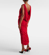 Magda Butrym Ruched draped midi dress