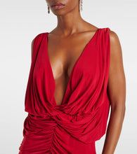 Magda Butrym Ruched draped midi dress