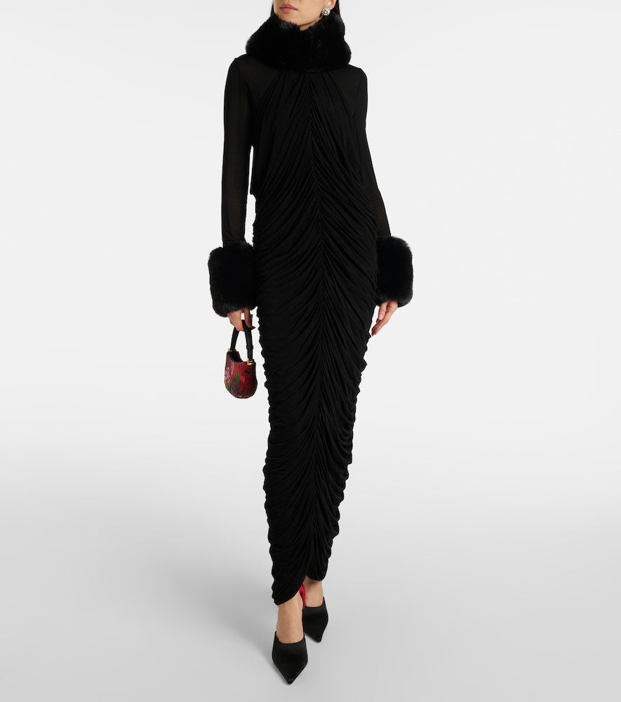 Magda Butrym Ruched maxi dress