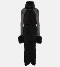 Magda Butrym Ruched maxi dress. Magda Butrym 褶皱长裙