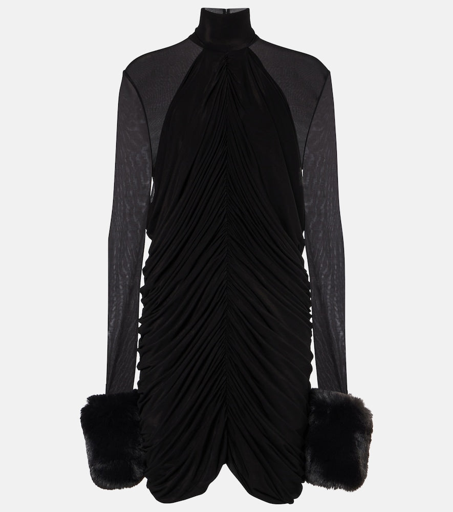 Magda Butrym Ruched minidress. Magda Butrym 褶皱迷你连衣裙