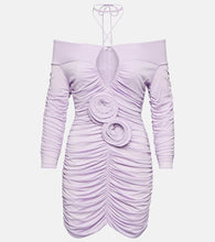 Magda Butrym Ruched off-shoulder minidress