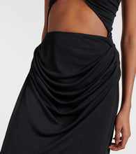 Magda Butrym Ruffled cutout one-shoulder gown