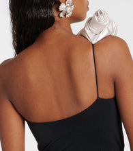 Magda Butrym Ruffled cutout one-shoulder gown
