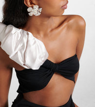 Magda Butrym Ruffled cutout one-shoulder gown