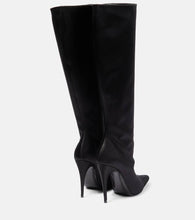 Magda Butrym Satin knee-high boots