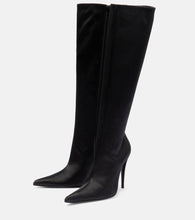 Magda Butrym Satin knee-high boots