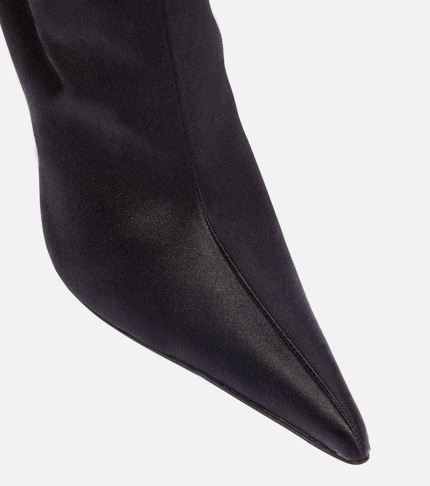 Magda Butrym Satin knee-high boots