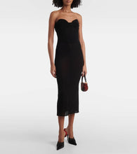 Magda Butrym Satin midi dress